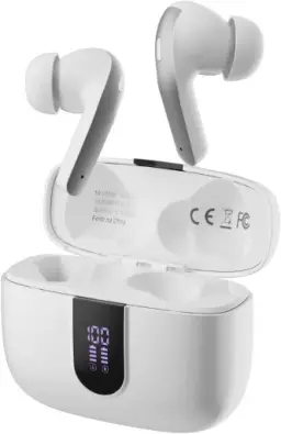 Fone de Ouvido Sem Fio Bluetooth, 40H de Reprodução com Display LED — imagem 1