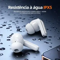 Fone de Ouvido Sem Fio Bluetooth, 40 Horas de Reprodução com Display LED — imagem 8
