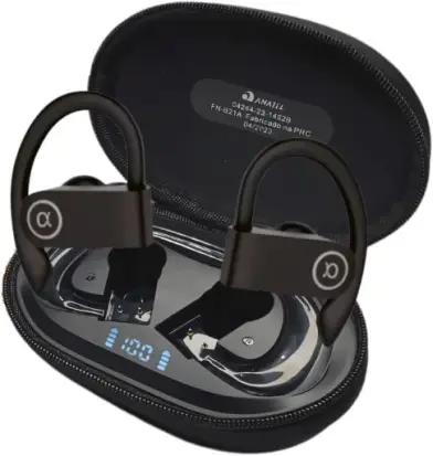 Fone de Ouvido, Bluetooth 5.4, IPX5 à Prova D'Água, 45h de Bateria