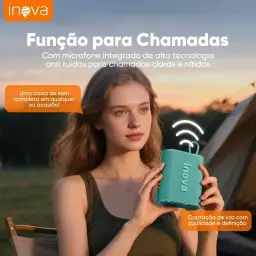 Caixa de Som, inava, Go-4 Pro, Bluetooth, Portátil,12h de reprodução — imagem 3