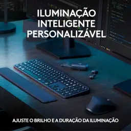 Combo Teclado e Mouse Sem Fio MX Keys S com Apoio para as Mãos — imagem 8