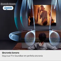 Soundbar Samsung HW-Q800F, com 5.1.2 canais, Dolby Atmos® sem fio — imagem 9