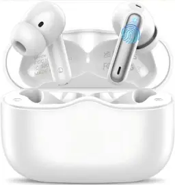 Fone De Ouvido Bluetooth 5.4, Com Borrachinhas, Compatível Com Todo Celular — imagem 1