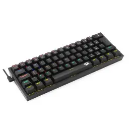 Teclado Mecanico Gamer Fizz Rainbow Preto Switch Marrom — imagem 5