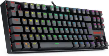 Teclado Magnético Gamer Redragon Kumara PRO K552RGB USB RGB Preto Switch Marrom — imagem 3