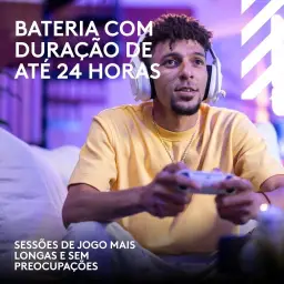Headset Gamer Sem Fio Logitech G Astro A50 X LIGHTSPEED + Base Station — imagem 10