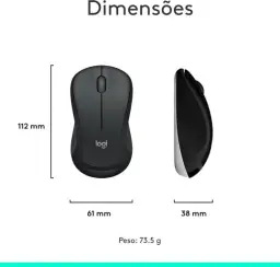 Combo Teclado e Mouse sem fio Logitech MK540 com Teclado com Apoio para as Mãos — imagem 10