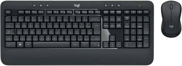 Combo Teclado Mouse sem fio Logitech