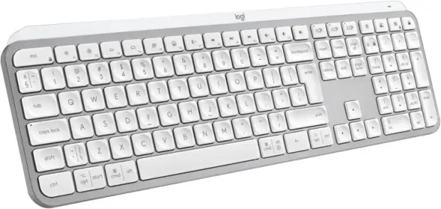 Teclado sem fio Logitech MX Keys S com clique silencioso, teclas programáveis