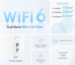 [New] TP-Link Deco X10(2-Pack)|AX1500 Whole Home Mesh Wi-Fi 6 System-Coverage — imagem 4