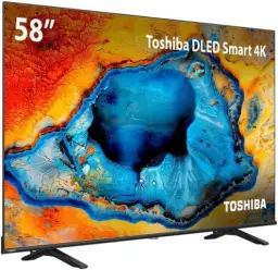 Smart TV DLED 58" 4K Toshiba 58C350NS VIDAA 3 HDMI 2 USB Wi-Fi - TB031M — imagem 3