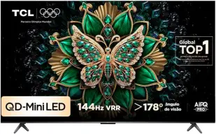 Smart TV TCL 75 Polegadas QLED Mini LED 4K C6K WiFi Bluetooth Google TV 4 HDMI — imagem 3