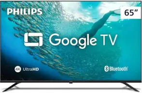 PHILIPS, Smart TV, 65'' 4K UHD, 65PUG7019/78, Google TV, Comando de Voz, HDR — imagem 1