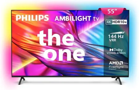 PHILIPS, Smart TV, Ambilight THE ONE 55" 4K 144 Hz, 55PUG8929/78, P5