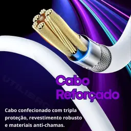 Carregador Turbo Compativel c/Novo iPhone 16, 16 pro, 16 pro max, iPhone 15 — imagem 3