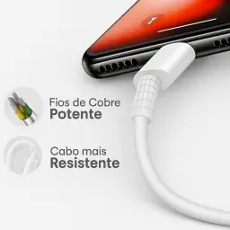 Carregador Turbo Tipo C 33W Com Carregamento Rápido Com Cabo Tipo C Compatível — imagem 4