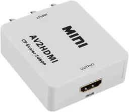 Adaptador Conversor AV RCA para HDMI Escalonamento Hardware Full HD — imagem 4