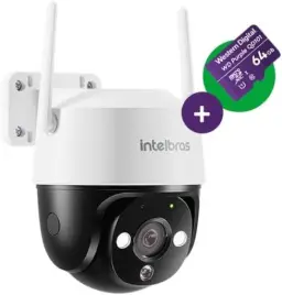 Câmera Inteligente iM7 + 3MP de Resolução com Cartão MicroSD 64GB Branca — imagem 3