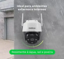 Câmera Inteligente iM7 + 3MP de Resolução com Cartão MicroSD 64GB Branca — imagem 5
