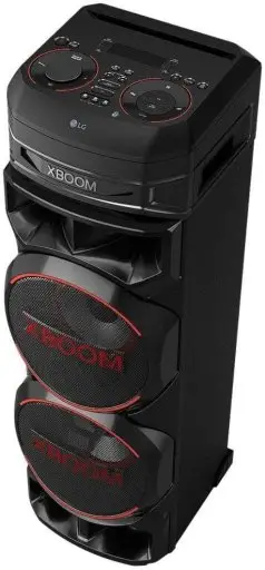 Caixa de Som LG Xboom RNC9 com Bluetooth Função DJ 410W Bivolt Preto — imagem 4