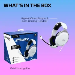 Headset Gamer HyperX Cloud Stinger 2 Core PS5 - para PlayStation, Headset Leve — imagem 8