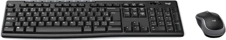 Combo Teclado e Mouse sem fio Logitech MK270 com Teclas de Mídia de Fácil — imagem 1