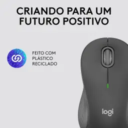 Mouse sem fio Logitech Signature M550 L com Design de Tamanho Padrão — imagem 5