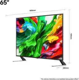 Smart TV 4K 65" LG QNED evo MiniLED 65QNED85 Processador α8 AI Ger2 Painel — imagem 13