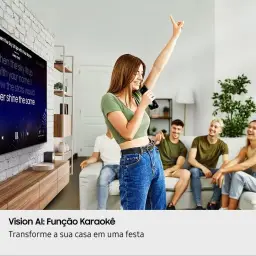 Samsung Vision AI TV 43" QLED Ultra 4K QEF1 2025, Pontos Quânticos — imagem 4