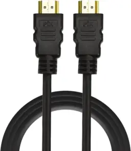 PIX Cabo Hdmi 2.0 4K Hdr 19P 2M Pix Gold, Preto — imagem 7