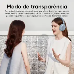 Fone de Ouvido Bluetooth QCY H3 ANC, Cancelamento de Ruído Ativo Headphone — imagem 9