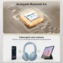 Fone de Ouvido Bluetooth QCY H3 ANC, Cancelamento de Ruído Ativo Headphone — imagem 7