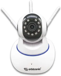 Câmera Segurança 3 Antenas Robo Baba Pet Ip Onvif Wifi Noturna Orbitronic — imagem 1