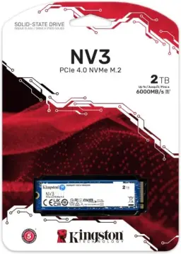 Kingston NV3 2TB M.2 2280 NVMe SSD | PCIe 4.0 Gen 4x4 | Até 6000 MB/s | — imagem 3