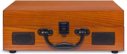 Raveo Vitrola com USB e Bluetooth, Sonetto Wood, 10W, marrom — imagem 3