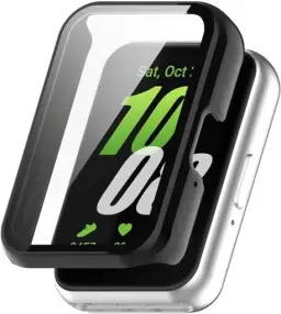 Capa Case Bumper Preto Com Película P/Galaxy Fit 3 — imagem 3