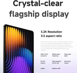 XIAOMI Tablet Pad 7 de 11,2 polegadas, 8 GB de RAM + 256 GB de armazenamento — imagem 2