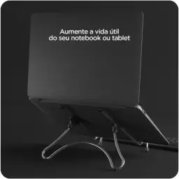 OCTOO, Suporte para notebook Uptable, Preto — imagem 5