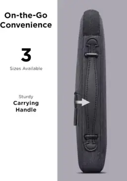 Capa para Notebook até 15.6 Lenovo Urban Sleeve, Cinza — imagem 4