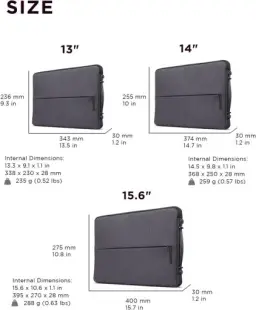 Capa para Notebook até 15.6 Lenovo Urban Sleeve, Cinza — imagem 7
