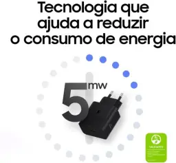 Samsung Carregador de parede Super Rápido 45W (Cabo USB-C) — imagem 4