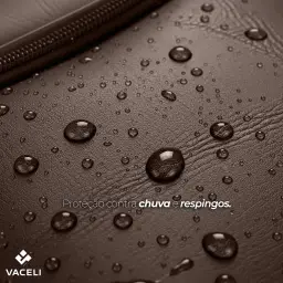 Mochila Couro Reforçada Executiva Grande Mochila para Notebook Trabalho Viagem — imagem 3