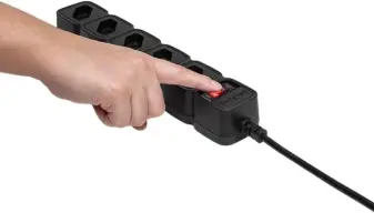 Protetor Eletrônico Filtro de Linha com 5 tomadas EPE 205 Preto Intelbras — imagem 5