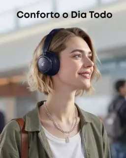 soundcore Q30 da Anker, Fone de Ouvido Bluetooth Sem Fio, ANC Híbrido Ativo — imagem 5
