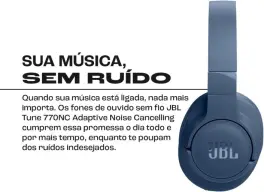 JBL, Fone de Ouvido Bluetooth, Tune 770NC, Over Ear, Sem Fio — imagem 5