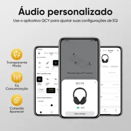QCY H3 ANC Fone de Ouvido Bluetooth, Cancelamento de Ruído Ativo Headphone — imagem 8