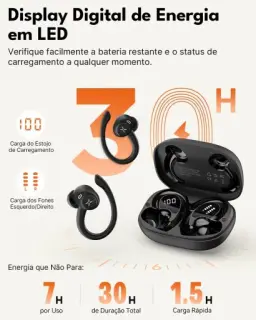 Fones de Ouvido Sem Fio Esportivos Bluetooth 5.4 — imagem 5