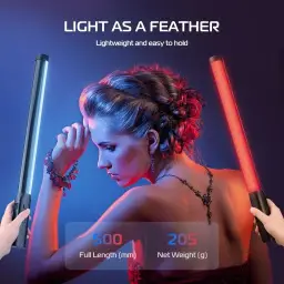 ULANZI VL119 BASTÃO DE LUZ PORTÁTIL, Luz LED RGB 360° para Fotografia e — imagem 7