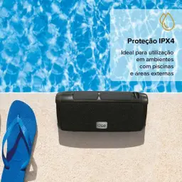 I2GO, Caixa De Som Bluetooth 3 Angle Sound. 12W RMS, Resistente à Água, Preto — imagem 5