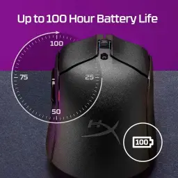 Mouse sem Fio Gamer HyperX Pulsefire Haste 2 – Ultraleve, 61 g — imagem 2